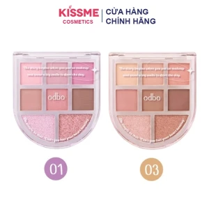 Bảng Phấn Mắt 8 Ô Odbo Romance Mood Eye Palette
