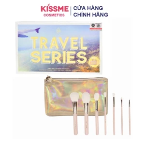 Bộ Cọ Trang Điểm BH Travel Series Face & Eye Brush Set With Bag 7 Cây