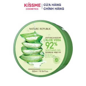 Gel dưỡng đa năng Lô Hội Nature Republic Soothing & Moisture Aloe Vera 92% Soothing Gel