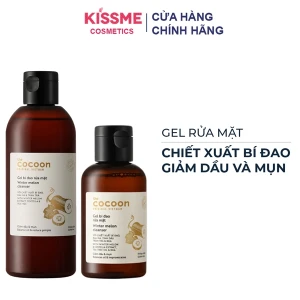 Gel rửa mặt da dầu mụn bí đao Cocoon Winter Melon Cleanser Bí Đao140ml