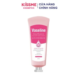 Kem dưỡng tay và móng Vaseline Deep Moisture Hand & Nail Cream 60ml