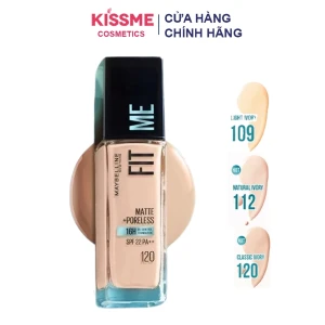 Kem Nền Maybelline Fit Me Matte Poreless Foundation SPF22