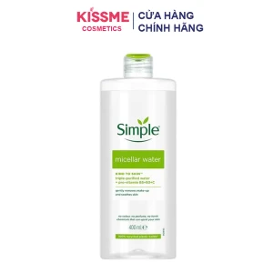 Nước tẩy trang cho da nhạy cảm Simple Kind To Skin Cleansing Micellar Water 200ml