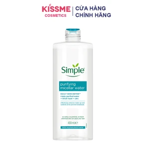 Nước tẩy trang da dầu mụn Simple Purifying Micellar Water 400ml