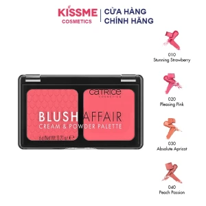 Phấn Má Catrice Blush Affair Cream & Powder Palette