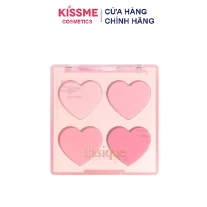 Phấn Má Hồng 4 Ô Dasique Sweet Heart Collection Blending Mood Cheek - Màu 13