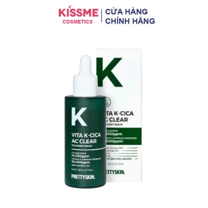 Serum phục hồi da dầu mụn PrettySkin Vita K-Cica AC Clear Treatment Serum 50ml