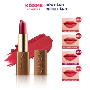 Son Thỏi Lì Dưỡng Mềm Mượt Hàn Quốc Tinchew Mad For Tint Color Stick 3.5g