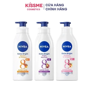 Sữa Dưỡng Thể Sáng Da, Giúp Da Đàn Hồi, Căng Mịn Nivea Extra Bright Body Lotion 350ml