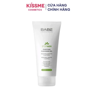 Sữa rửa mặt da dầu mụn Babe Stop Akn Purifying Cleansing Gel