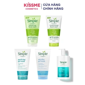 Sữa rửa mặt Simple lành tính sạch thoáng - cho da nhạy cảm