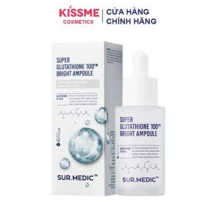 Tinh Chất SurMedic Super Glutathione 100 Bright Ampoule Dưỡng Trắng Da 32ml