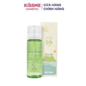 Xịt khoáng rau má PrettySkin The Peru Jeju Cica 99 mist 100ml
