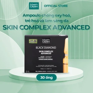 Ampoule Chống Oxy Hoá, Trẻ Hóa & Làm Sáng Da 5% Proteum 89 , 15% Vitamin C-Tech - MartiDerm Black Diamond Skin Complex Advanced