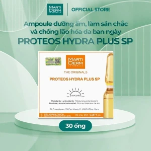 Ampoule Dưỡng Ẩm, Làm Săn Chắc & Ngừa Lão Hoá Da Ban Ngày - Martiderm The Originals Proteos Hydra Plus SP