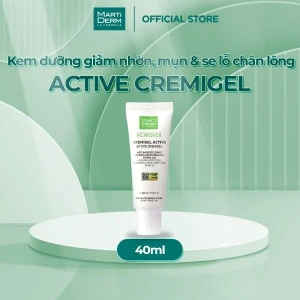 Kem Dưỡng Giảm Nhờn, Mụn & Se Lỗ Chân Lông - MartiDerm Acniover Active Cremigel (40ml)