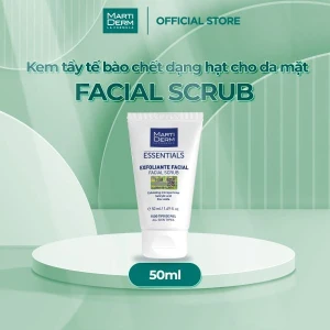 Tẩy Tế Bào Chết Da Mặt - MartiDerm Essentials Facial Scrub (50ml)