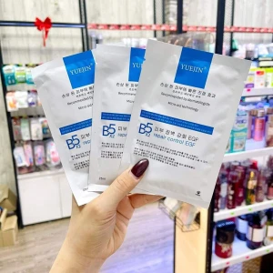 2 Mặt nạ B5 Yuejin - Mặt nạ phục hồi cấp ẩm Yuejin B5 Repair Control EGF (Sao chép) - Da Liễu Shop