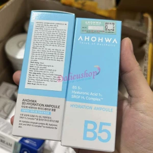 Ahohwa Hydration Ampoule B5 - Tinh Chất Cấp Ẩm Và Phục Hồi Da 30ml [Chính Hãng] - Da Liễu Shop