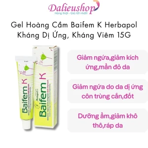 Baifem K Giá Bao Nhiêu? Mua Ở Đâu Chính Hãng?