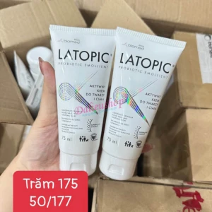 Kem Dưỡng Ẩm Latopic Face And Body Cream Giúp Kháng Khuẩn, Làm Dịu Da - 75ml [Chính Hãng] - Da Liễu Shop