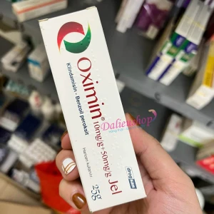 Kem Mụn Oximin Jel 25g - Giá Tốt! - Da Liễu Shop