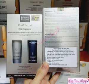 Martiderm Platinum Eye Correct Giá Bao Nhiêu? Mua Ở Đâu Chính Hãng? - Da Liễu Shop
