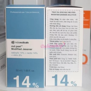 Md:Ceuticals Md:Peel Modified Jessner 14% - Dung Dịch Thay Da Sinh Học Nám Mảng Và Lỗ Chân Lông To [Chính Hãng] - Da Liễu Shop