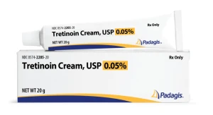 Padagis Tretinoin Cream USP 0.05% 20g Gel Trị Mụn, Chống Lão Hóa Chính Hãng