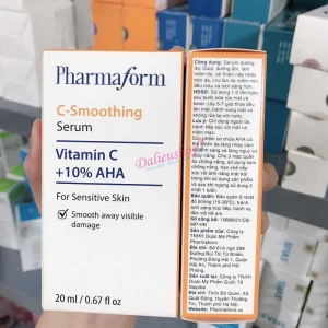 Pharmaform C-Smoothing Serum Vitamin C + 10% AHA [Chính Hãng] - Da Liễu Shop