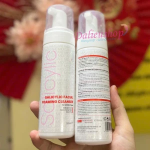 Sữa Rửa Mặt MD CARE Salicylic Facial Foaming Cleanser 150ml Tạo Bọt Cho Da Dầu Mụn Chính Hãng