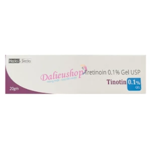 Tinotin 0.1 Gel USP Hacks Slacks 20g - Gel Trị Mụn - Da Liễu Shop