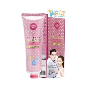 (Chai Lớn) Kem chống nắng trắng da Cathy Doll L-Glutathione Magic Cream 138ml
