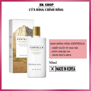 Hàn Quốc Kem Chống Nắng Skin1004 Madagascar Centella Air-Fit Suncream Plus SPF50 PA 50ml