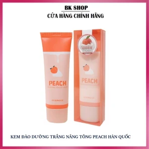 Hàn Quốc Kem đào nâng tone da Peach Whipping Tone Up Cream Coringco 50ml