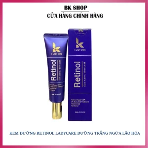 Hàn Quốc Kem Dưỡng Retinol Bakuchiol K Lady Care Giúp Dưỡng Trắng Da Ngừa Lão Hoá 30ML