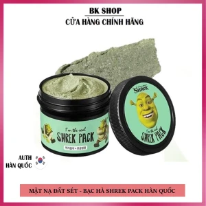 Hàn Quốc Mặt Nạ Đất Sét Bạc Hà Dreamworks I m The Real Shrek Pack 110g