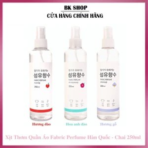Hàn Quốc Nước Hoa Xịt Thơm Quần Áo Fabric Perfume Chai 250mlC