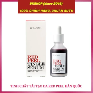 Hàn Quốc Tinh Chất Tái Tạo Da Red Peel Tingle Serum Chính Hãng So Natural 35ml