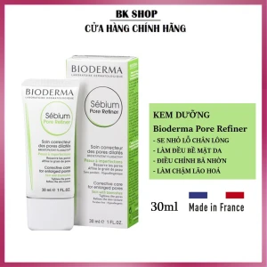 Hàng Pháp Kem Dưỡng Giúp Se Khít Lỗ Chân Lông, Giảm Bóng Nhờn Hiệu Quả Bioderma Sebium Pore Refiner