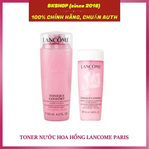 Hàng Pháp Nước hoa hồng cấp ẩm cho da Lancome Tonique Confort Toner 125ml