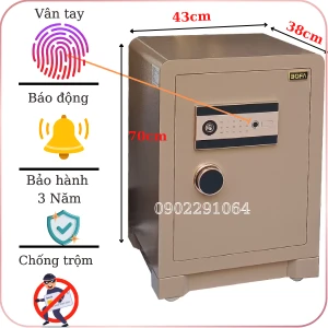 Két sắt Bofa safe vân tay nhập khẩu cao cấp 70DY