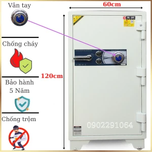 Két sắt chống cháy Hàn Quốc trusafe S300DM khóa cơ đổi mã màu trắng