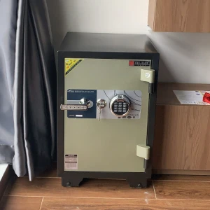 Két sắt Hàn Quốc mở bằng vân tay điện tử trusafe TH635 cao cấp