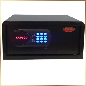 Két sắt khách sạn tự động HG200LT mở bằng mã số hoặc thẻ từ