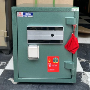 Két sắt màu xanh thông minh Việt Tiệp KW52FE kết nối điện thoại