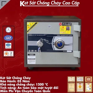 Két sắt mini chống cháy Welko KCC38DM đổi mã