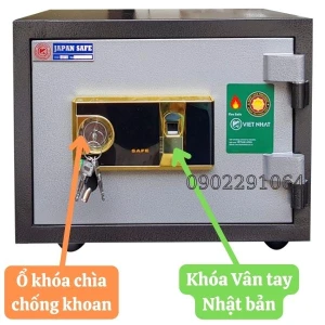 Két sắt mini vân tay Việt Nhật VN22VT chống cháy có báo động