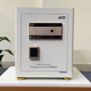 Két sắt nhập khẩu AFB HK-A1D-45HM màu trắng kết nối điện thoại