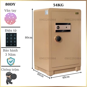 Két sắt nhập khẩu BOFA 80DY vân tay điện tử cho căn hộ biệt thự cao cấp